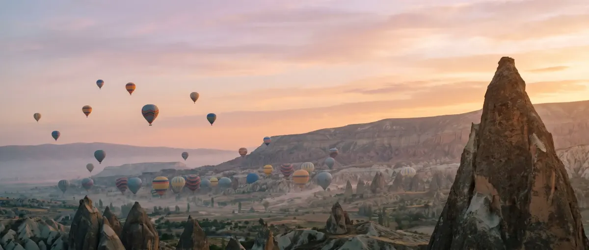 Sunrise balloons